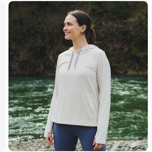 Free Fly Apparel Cream Hoodie